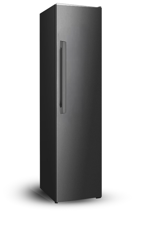 18'' Freezer Built-In Column with Ice Maker - Black Stainless Steel