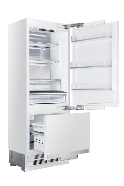 30” Built-In Refrigerator and Freezer with Ice-Maker and Water Dispenser - Panel Ready