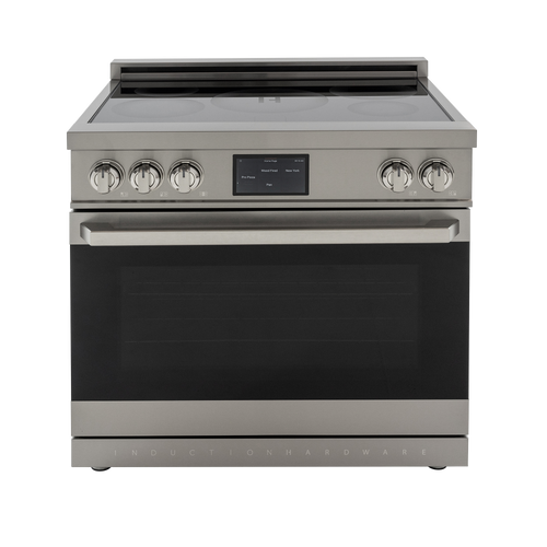 36″ Professional Induction Range – Stainless Steel