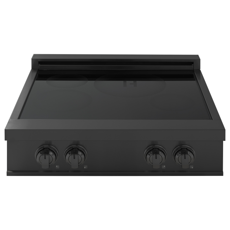 30″ Induction Cooktop – Black Stainless