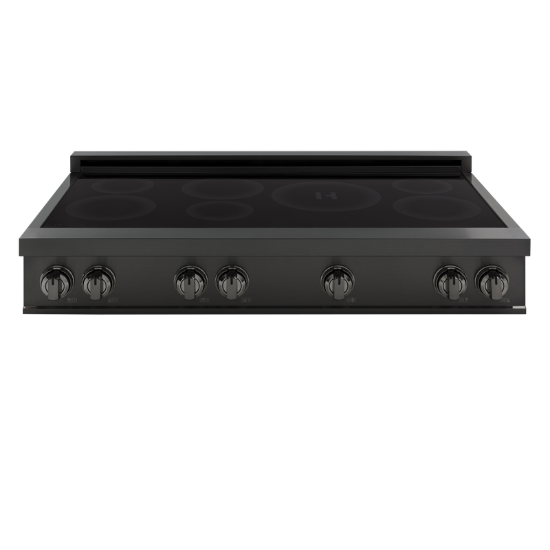 48″ Induction Cooktop – Black Stainless