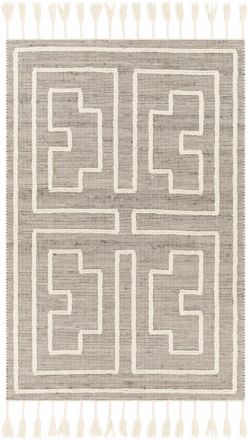 Azra Tasseled Jute&Wool Rug - Clearance